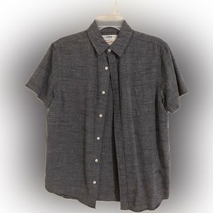 Grey Short Sleeve Dress Shirt (S)